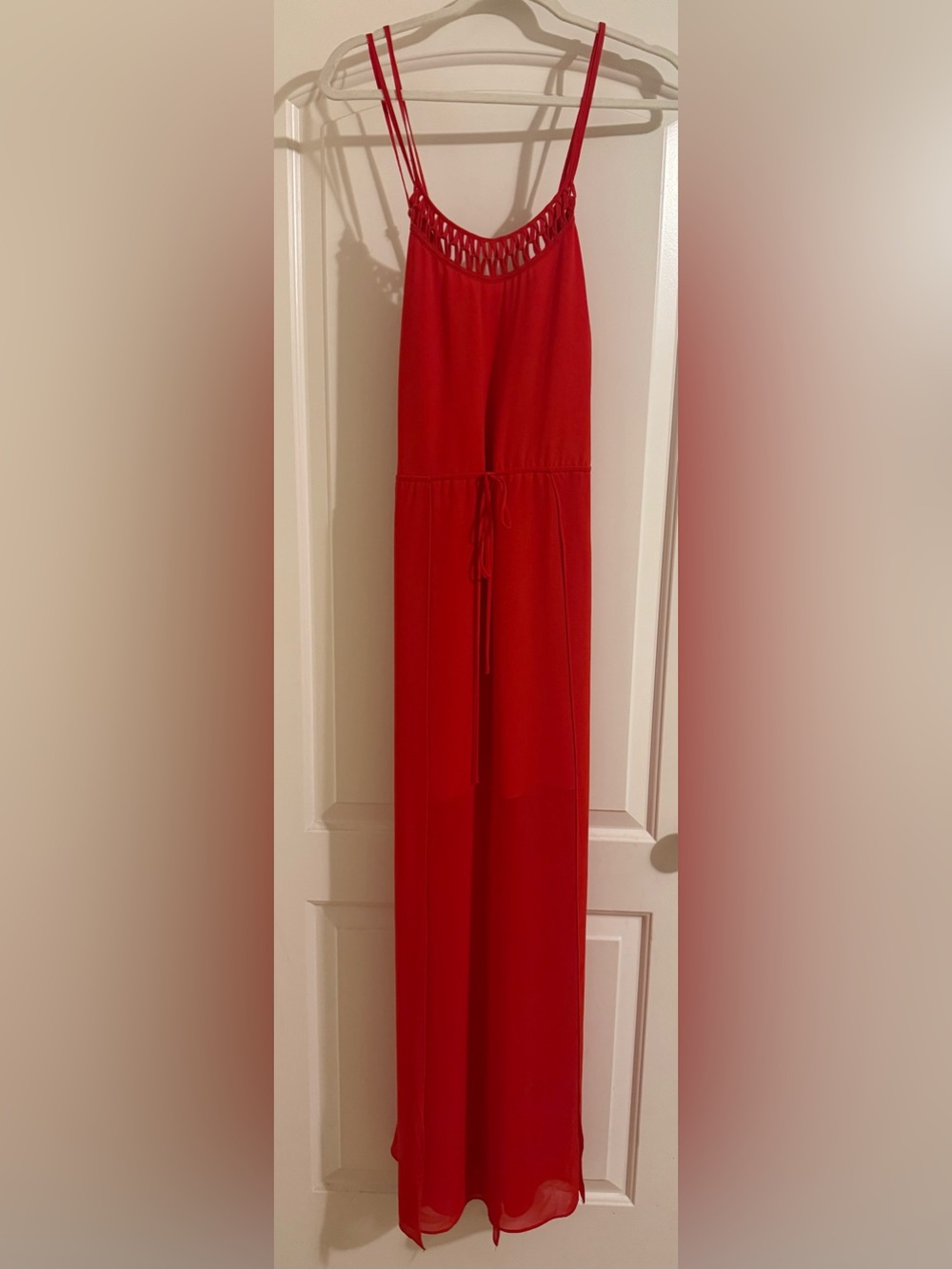 Fable Red Maxi dress